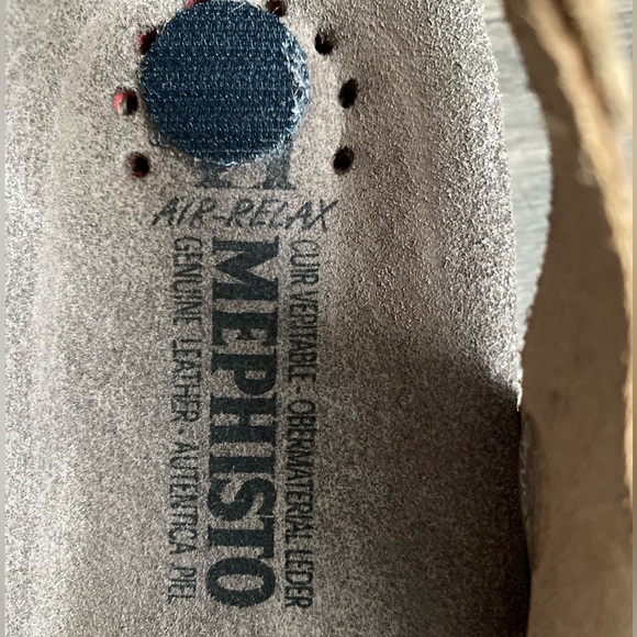 Mephisto Women's Cheetah Hook & Loop Sandals Size 6 Adjustable Leather - Picture 10 of 15